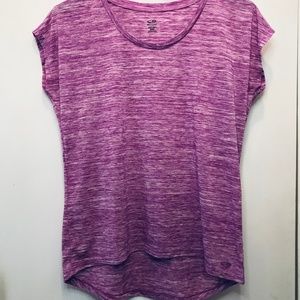 Champion Purple Duo Dry Athletic Top